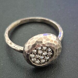 Grace & Heart silver 925"Lunar" Ring Size 8